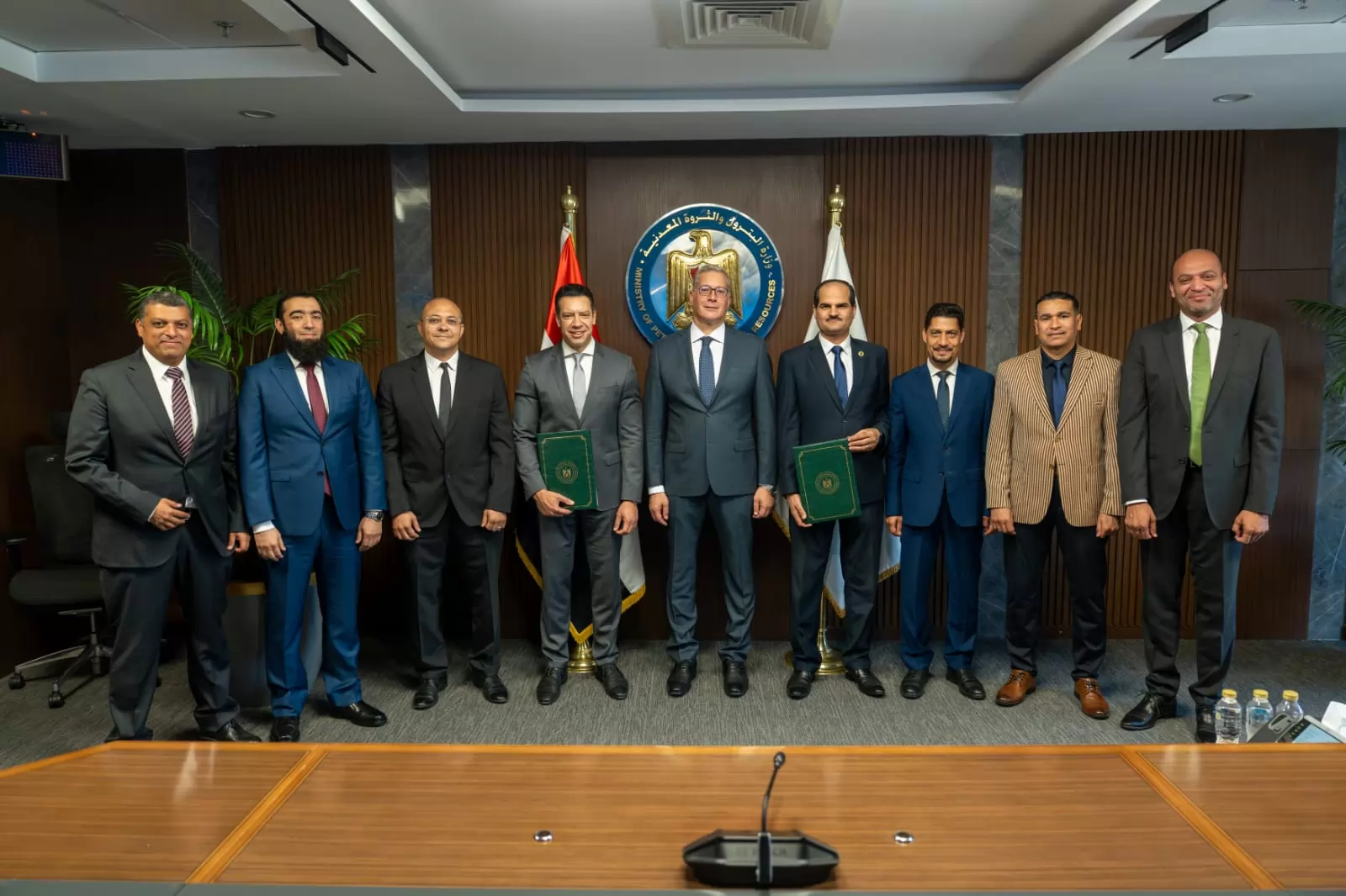 وزير البترول يشهد توقيع اتفاقية جديدة مع هاربور إنرجي 